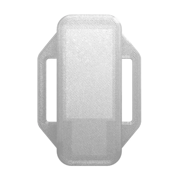 A product image of the Standard Case with a Solid design in Crystal, seen from a 0-degree angle.